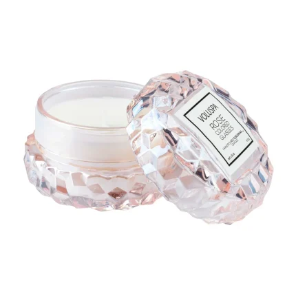 Mini Vela Macaron 15h Rose Colored Glasses