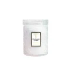 Mini Vela Pote Vidro 50h Relevo Sparkling Cuvee
