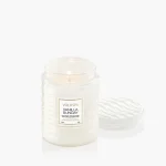 Mini Vela Pote Vidro 50h Relevo Vanilla Sunday