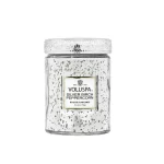 Mini Vela Pote Vidro 50h Silver Birch Peppercorn