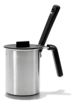 Molheira Com Pincel Silicone Aço Inox 510ml Oxo Cinza
