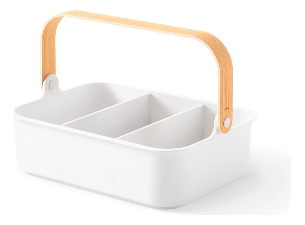 Organizador Cesto Multiuso Bellwood Com Divisórias Umbra Organizador Cesto Multiuso Bellwood Com Divisórias Umbra