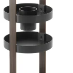 Organizador De Maquiagem  Preto Bellwood Madeira Umbra