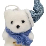 Petit Enfeite De Pendurar Natal Ursinho Azul Cut