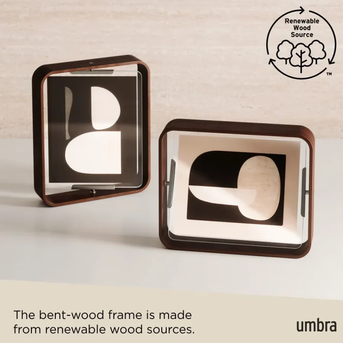 Porta Retrato Bellwood Frame Madeira 10x 15 Umbra