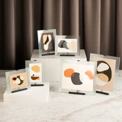 Porta Retrato Flute Picture Frame Preto Umbra