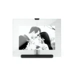 Porta Retrato Flute Picture Frame Preto Umbra