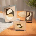Porta Retrato Flute Picture Frame Preto Umbra