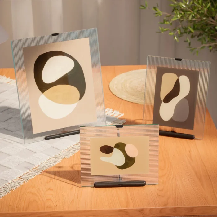Porta Retrato Flute Picture Frame Preto Umbra