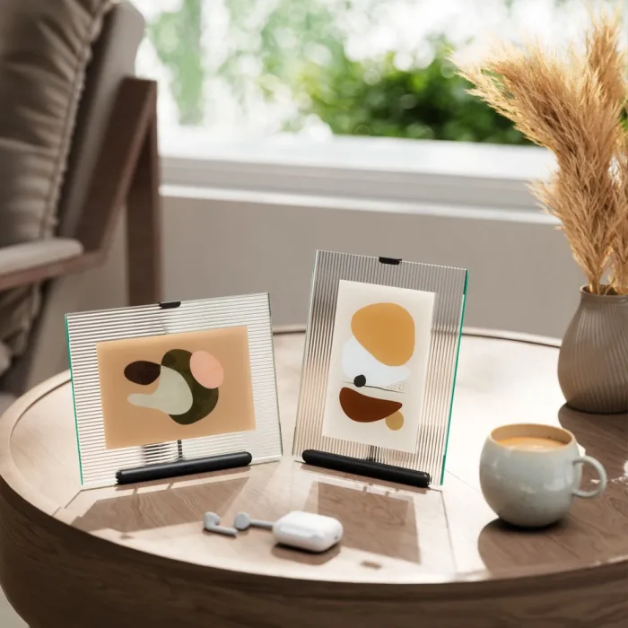 Porta Retrato Flute Picture Frame Preto Umbra