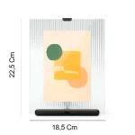 Porta Retrato Flute Picture Frame Preto Umbra