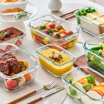 Pote De Vidro Hermético Retangular Válvula Glace Z
