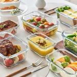 Pote De Vidro Hermético Retangular Válvula Glace Z
