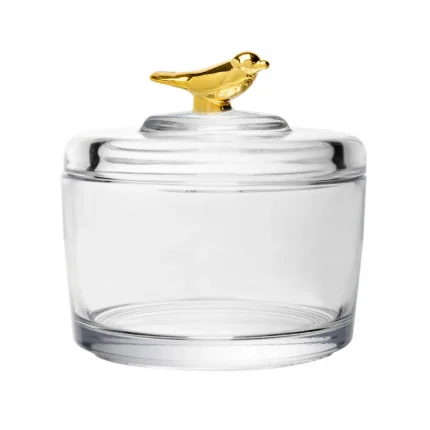 Pote Pequeno com Tampa Golden Bird