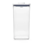 Pote Quadrado Hermético Em Acrílico Oxo Pop  5,7 Litros