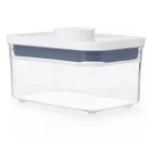 Pote Quadrado Hermético Em Acrílico Oxo Pop 600ml