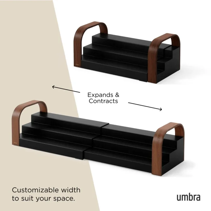 Prateleira Expansiva Multiuso Porta Temperos Bellwood Umbra