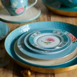 Prato de Jantar Azul Porcelana Blushing Birds Pip Studio