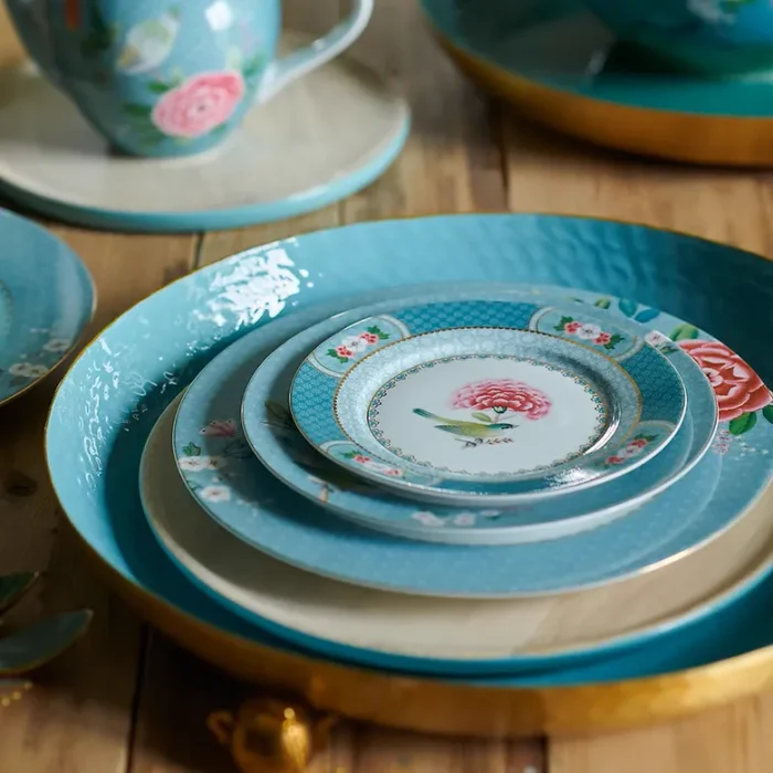Prato de Jantar Azul Porcelana Blushing Birds Pip Studio