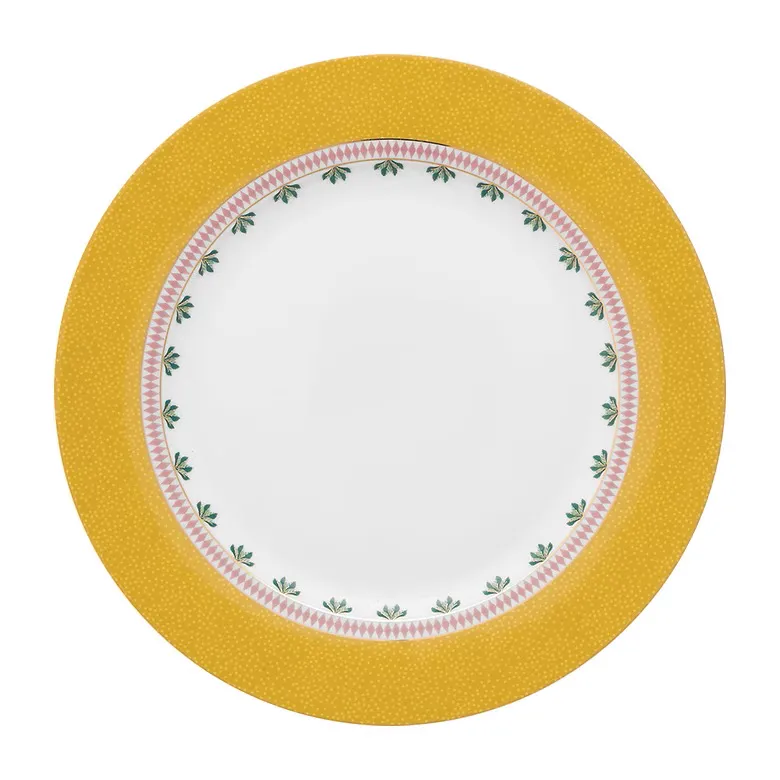 Prato de Jantar Porcelana Amarelo La Majorelle Pip Studio Prato de Jantar Porcelana Amarelo La Majorelle Pip Studio