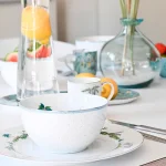 Prato de Jantar Porcelana Dots Branco Jolie Pip Studio