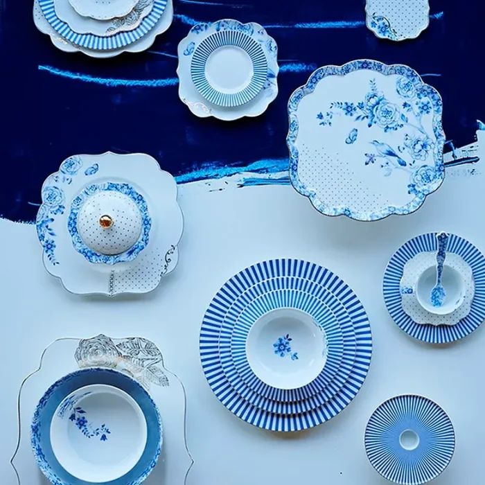 Prato de Jantar Porcelana Royal Stripes Pip Studio