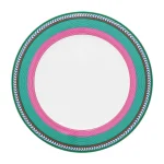 Prato de Jantar Stripes Rosa Verde Pip Chique Pip Studio