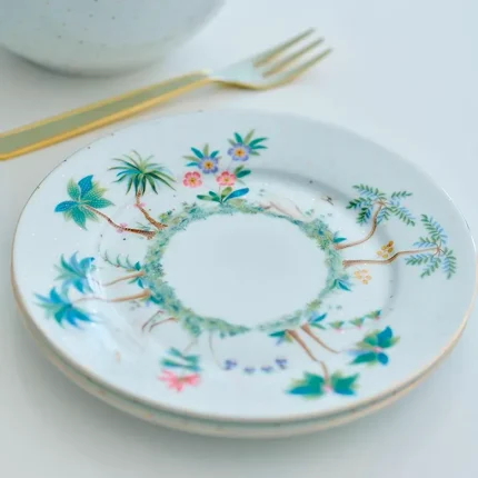 Prato de Pão Porcelana Dots Branco Jolie Pip Studio