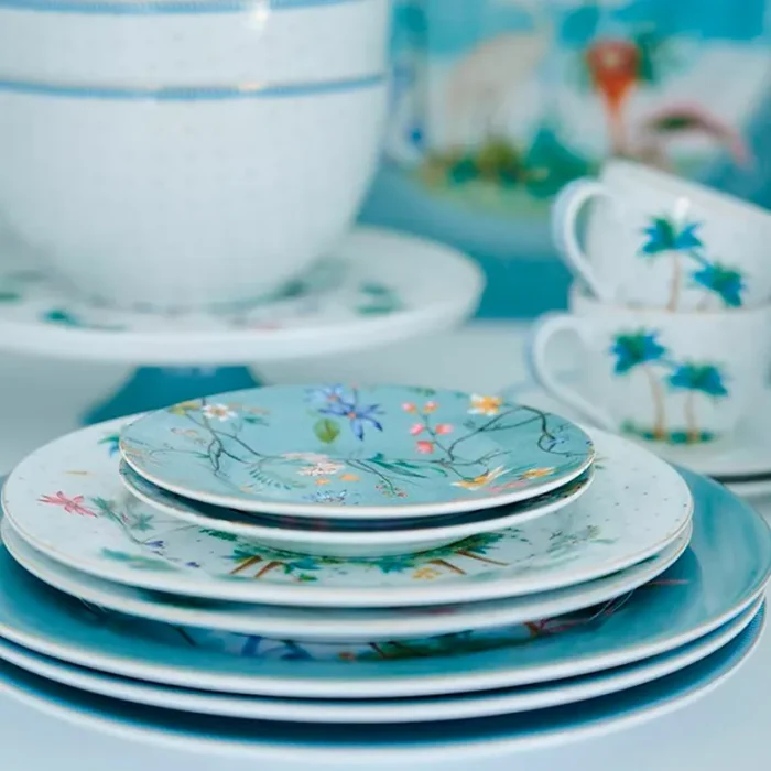 Prato de Pão Porcelana Dots Branco Jolie Pip Studio