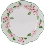 Prato de Sobremesa Apple Blossom Horticool Green Porcelana Bone China Tea Delight
