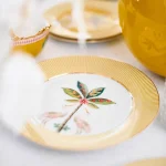 Prato de Sobremesa Porcelana Amarelo La Majorelle  Pip Studio