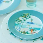 Prato de Sobremesa  Porcelana Azul Jolie Pip Studio
