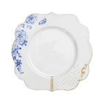 Prato de Sobremesa Porcelana Flowers Royal White Pip Studio