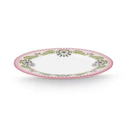 Prato de Sobremesa Porcelana Off White Lily&Lotus Pip Studio