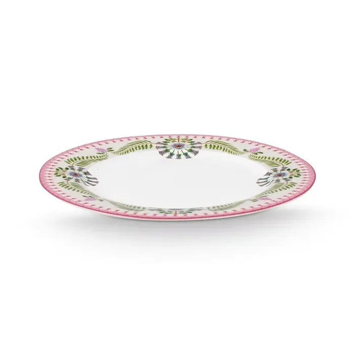 Prato de Sobremesa Porcelana Off White Lily&Lotus Pip Studio