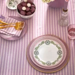 Prato de Sobremesa Porcelana Off White Lily&Lotus Pip Studio