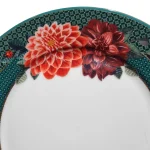 Prato De Sobremesa Winter Wonderland Porcelana Filete De Ouro Pip Studio