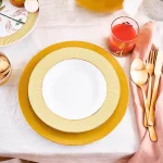 Prato de Sopa Porcelana Amarelo La Majorelle Pip studio