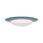 Prato de Sopa Stripes Rosa/Verde Pip Chique Pip Studio