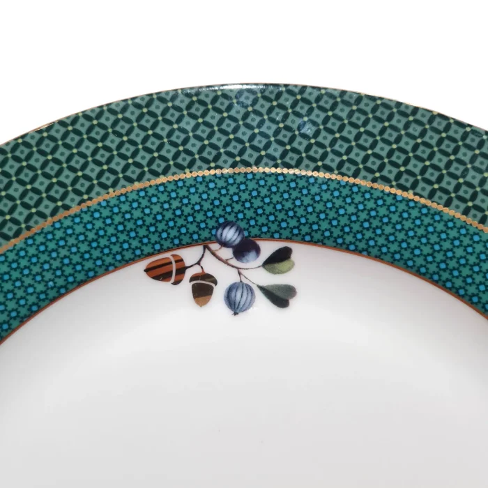 Prato Raso Winter Wonderland Porcelana Filete De Ouro Pip Studio