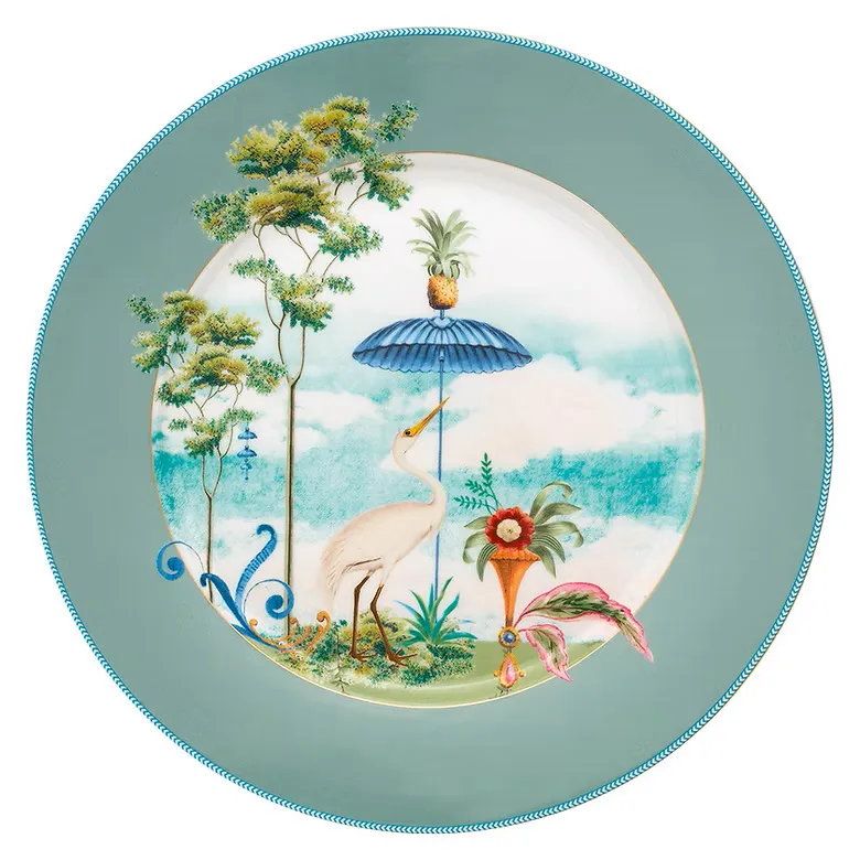 Prato Sousplat Porcelana Azul Jolie Pip Studio Prato Sousplat Porcelana Azul Jolie Pip Studio