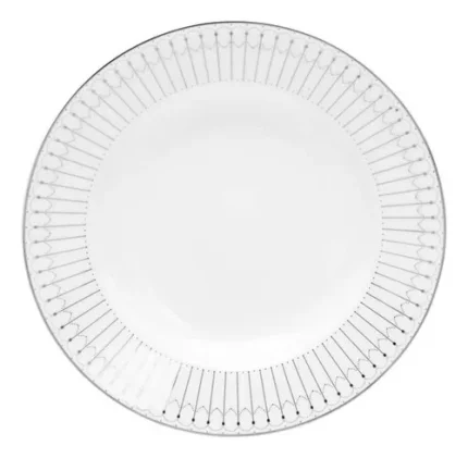 Pratos Fundo Porcelana Bone China Kiev Wolff 6 Pçs