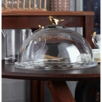 Queijeira Golden Bird com Tampa Cristal Ecológico
