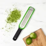 Ralador Zester Aço Inox Silicone 15 Cm Oxo Verde