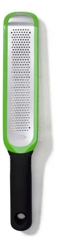 Ralador Zester Aço Inox Silicone 15 Cm Oxo Verde
