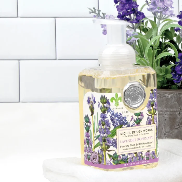 Sabonete Liqudo Lavander Rosemary Michel Design Works