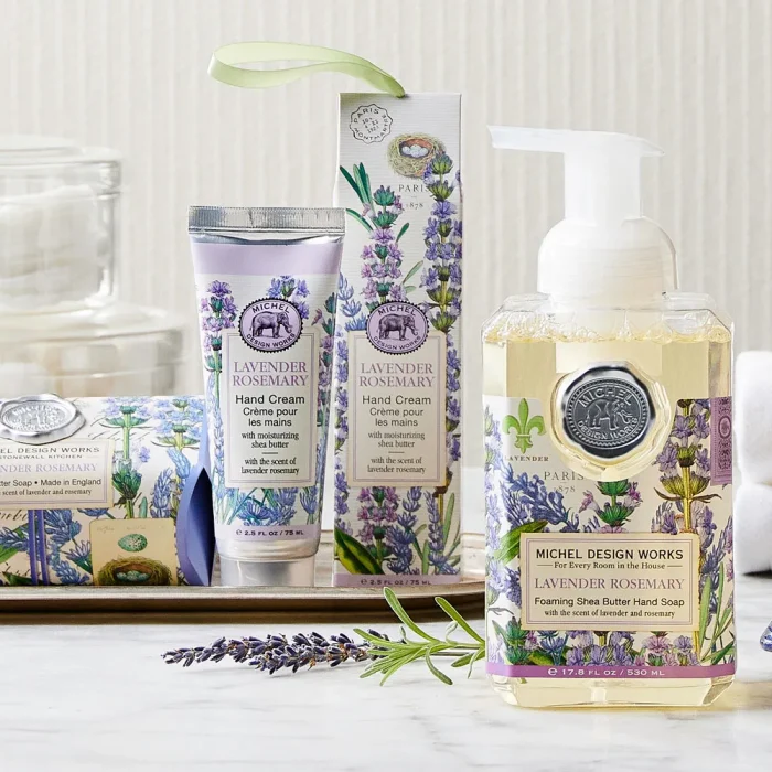 Sabonete Liqudo Lavander Rosemary Michel Design Works