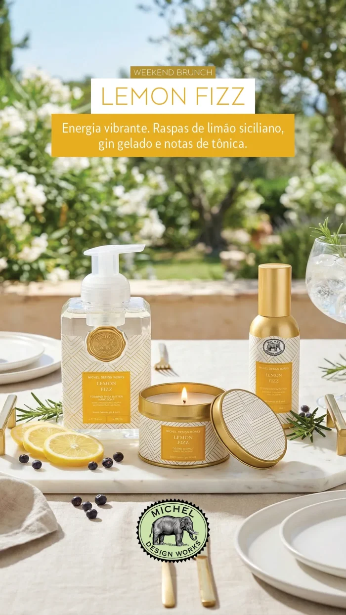 Sabonete Líquido Lemon Fizz Michel Design Works