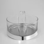 Saladeira Com Pegador Duo Aço Inox Riva