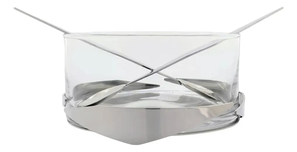Saladeira Sava Aço Inox Riva Saladeira Sava Aço Inox Riva